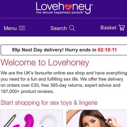 lovehoney online shop
