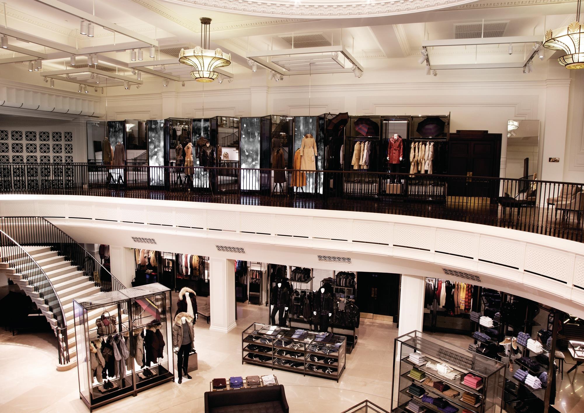Store gallery: Burberry Regent Street - a vision of luxury retail ...
